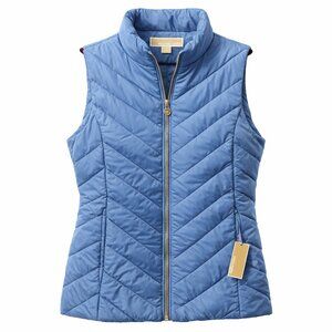 Michael Kors Vest Size Large Color Blueberry. (NWT)